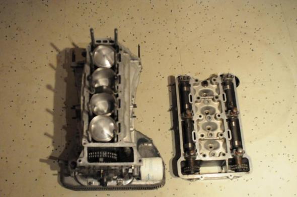Draufsicht - (Motor, Oldtimer, Alfa Romeo)